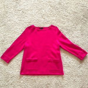 Ann Taylor Hot Pink Sweater